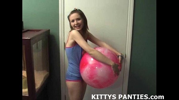 18yo teen Kitty throws her first slumber party